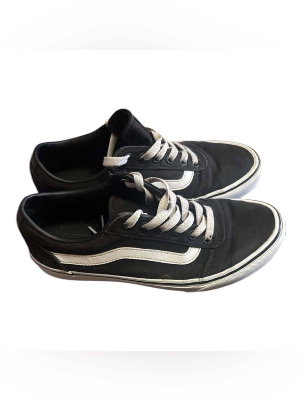 Vans Classic Black and White Sneakers - Picture 3 of 4